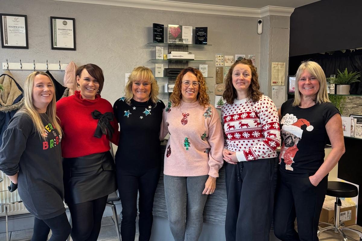 Thank you from the team at Hairwaves